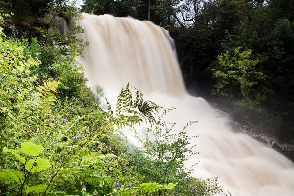 Aros Park waterfall