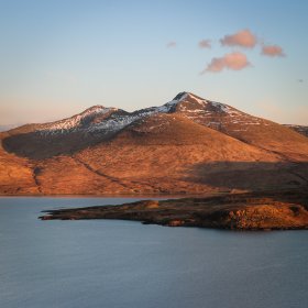 Ben More with the little island of Eorsa in front