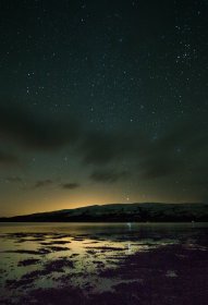 Loch Spelve at night