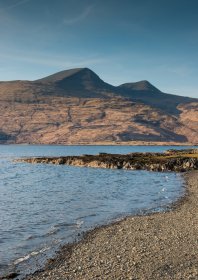 Mull also has beautiful pebble beaches like this on at Pennyghael
