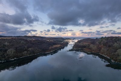 Winter light on Loch Cuin