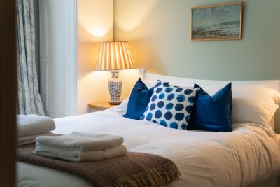 Cosy soft furnishings for a sumptuous stay