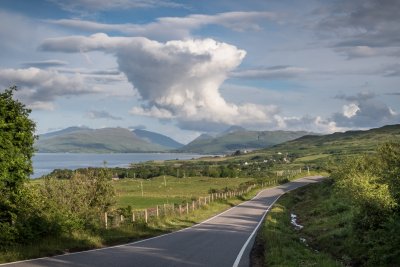 Explore Mull's scenic single track roads with stunning views