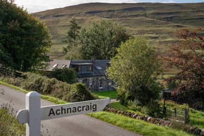 Arriving at Achnacraig