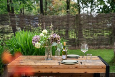 Enjoy dining alfresco in stunningly peaceful surrounds