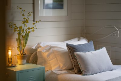 Plush soft furnishings promise a true retreat