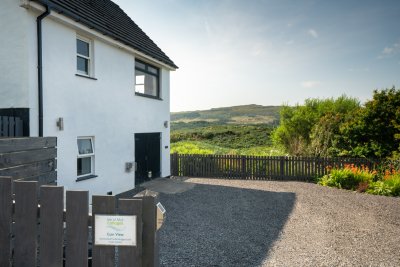 Arriving at Cuin View in Dervaig