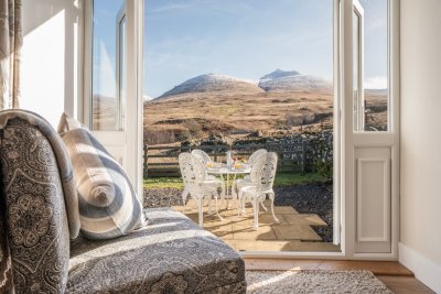Bring the outside, and Mull's incredible scenery, in at the Smiddy