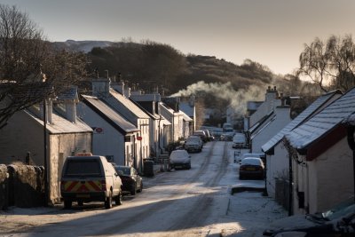 Escape to Cuin View this winter and experience Mull in a blanket of snow