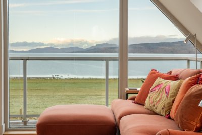 Spill out onto the balcony on brighter days or snuggle up on the sofa