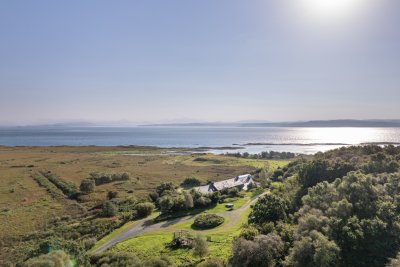 Superb sea views stretch for miles