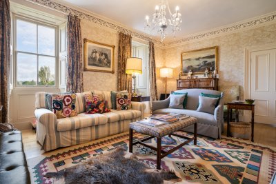 From cornicing to chandeliers, stunning period details make Kilfinichen House feel truly special