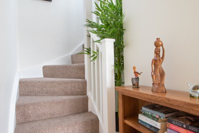 Stairs to upper floor