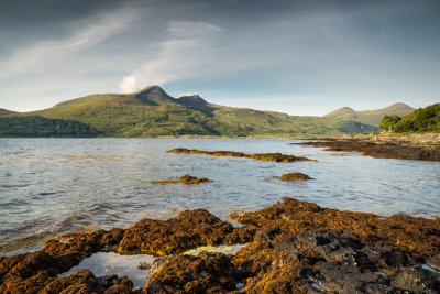 A wonderful location to take in Ben More and the wonderful views of Loch Scridain