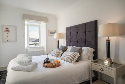 The master bedroom promises the ultimate in comfort, with a view!