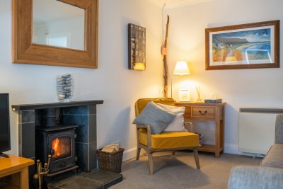 Cosy up beside the fire on days when the weather turns wild