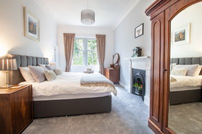Bedroom 4 at Oakfield (usually set out as a double for guests, but can be requested as a twin)