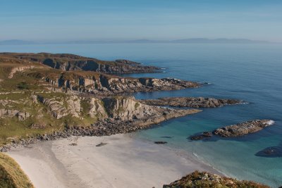 This sandy cove is also found close to Ploughman's Cottage on a little-known part of Mull's coastline