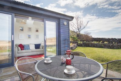 Make the most of the short Hebridean summer nights and enjoy meals alfresco on mild days
