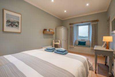 Wake up to a sea view, whether enjoyed from bed or from the window seat