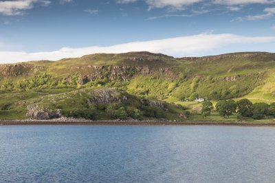 Tigh na Caora and the superb coastline of Loch Tuath