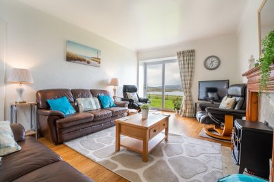 Watch the tides change from the living room at Tigh Bhan