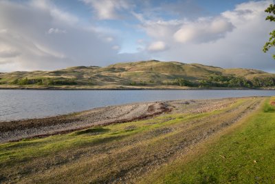 Lovely shoreline walks along Loch Spelve