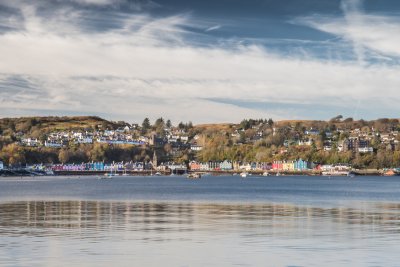 Tobermory Bay with its range of eateries and attractions