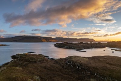 The west coast looks especially stunning at sunset