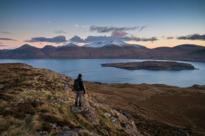 Explore the fantastic hill walks around the island's west coast