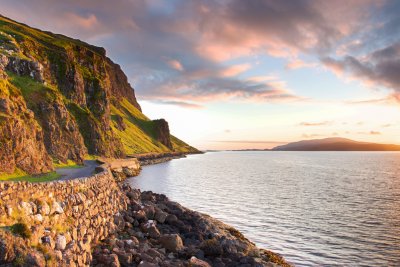 Navigate the Gribun cliffs and soak up the views over Loch na Keal