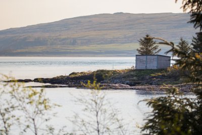 Visit the wildlife hide at Fishnish, just along the coast