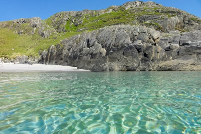 One of the stunning beaches on Mull's south coast