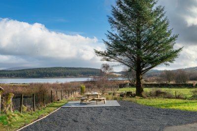 Take in the gorgeous views from the garden at Butterfly Cottage