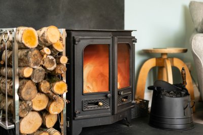 Get cosy by the wood burner