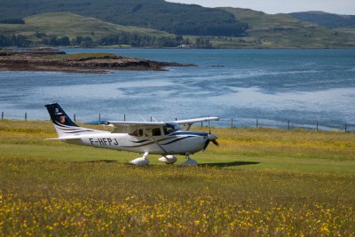 Watch out for light aircraft coming in to land