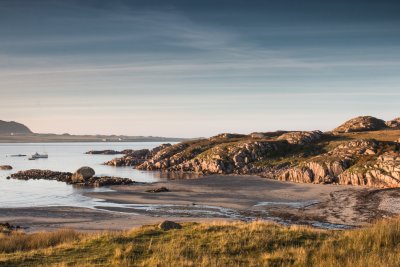 Beautiful sandy beaches abound on the Ross of Mull