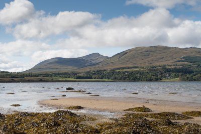 Duart Bay and the Mull hills