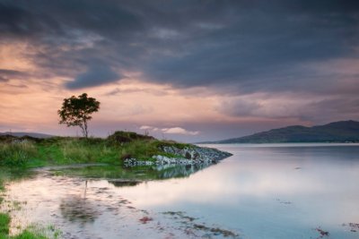 High tide on the Sound of Mull