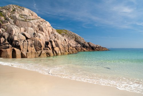 The surrounding area is famed for having some of Mull's most stunning beaches