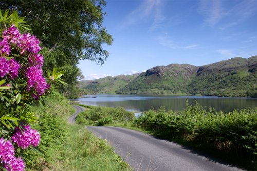 Loch Uisg - a picturesque setting for a holiday