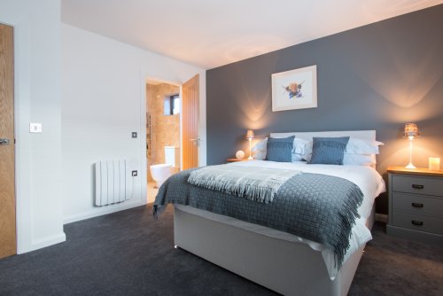 Double bedroom at The Old Coastguards