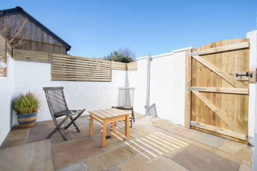 Great suntrap and private space for guests