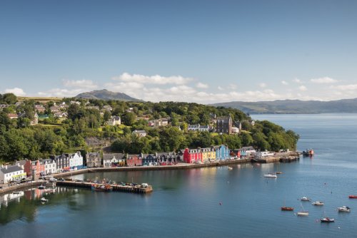 Tobermory is just under a 30 minute drive from the house