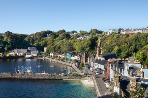 Tobermory, the island's harbour town, makes a fun day out