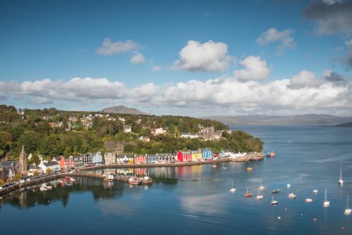 The main village on the Isle of Mull - Tobermory is a picturesque spot
